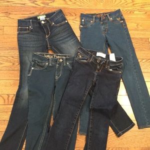 Girls jeans bundle.